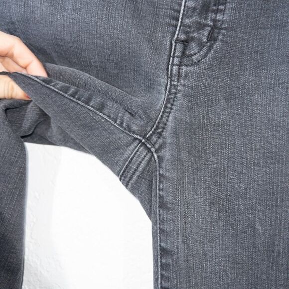 Madewell Berkeley Black Cali Chewed Hem Demi-Boot Jeans Size 28‎ - Picture 4 of 10